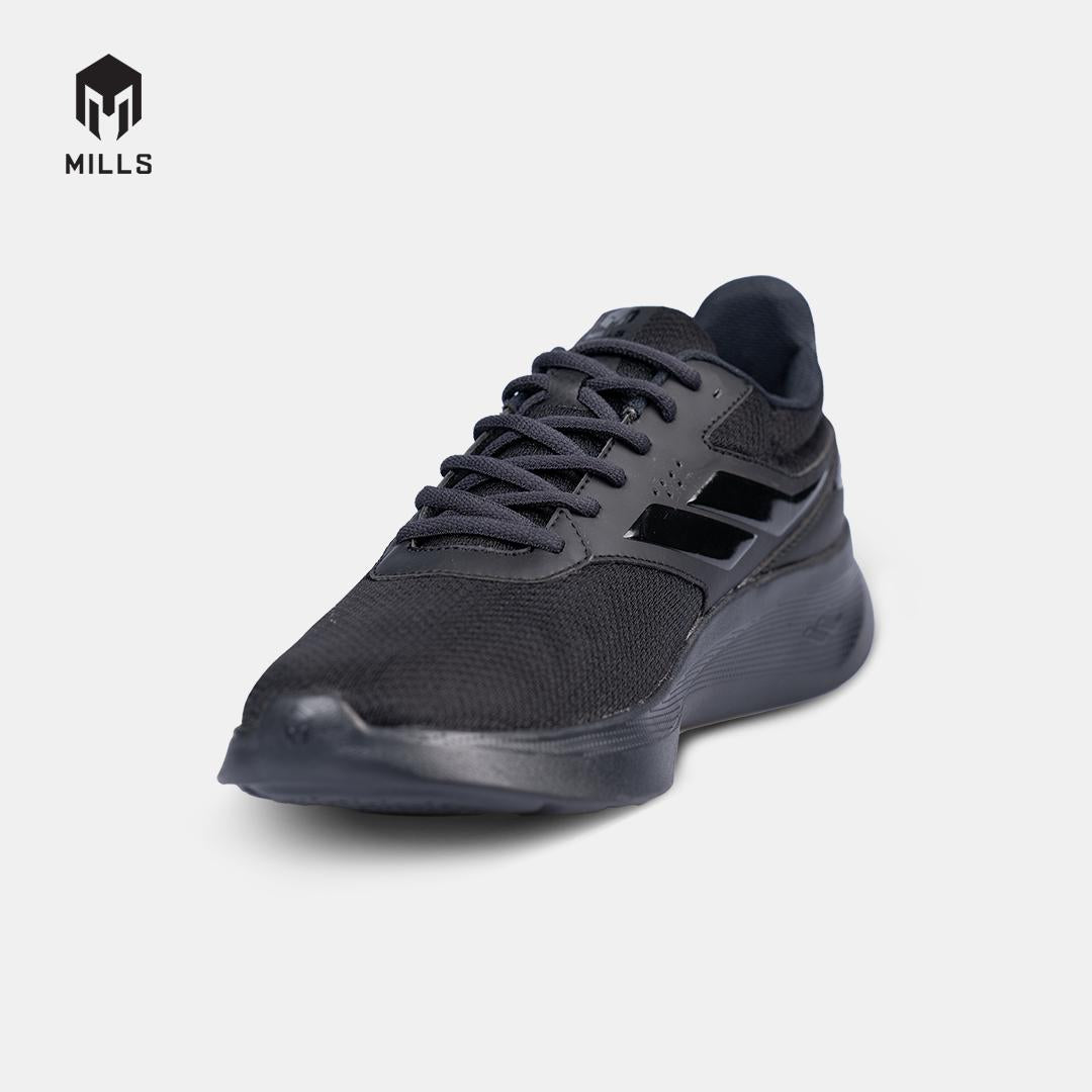 MILLS SEPATU LARI RUNNING SHOES ECHO TRIPLE.BLACK 9702304