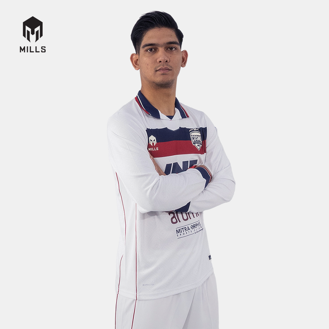 MILLS COSMO JNE AWAY FUTSAL JERSEY LS WHITE 00201056_20CSM