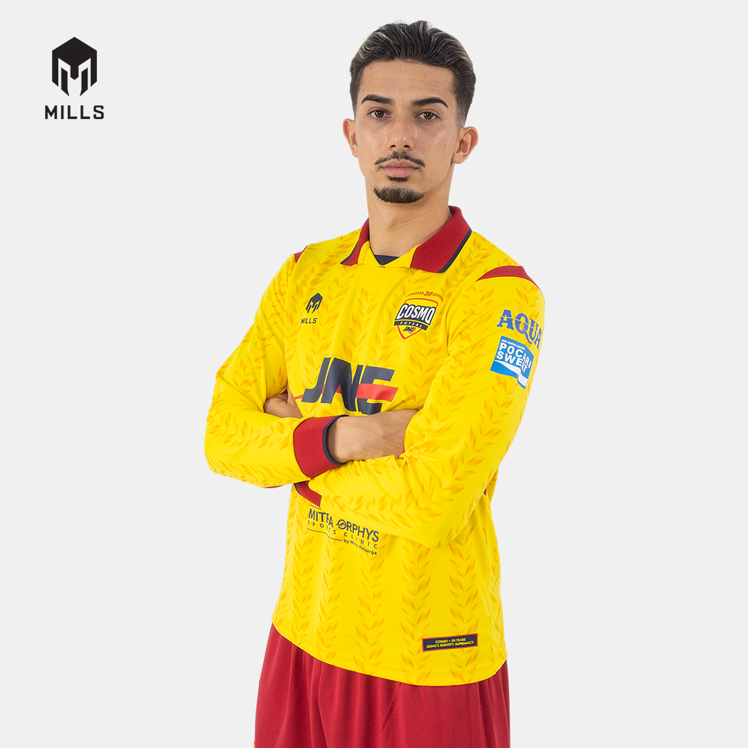 MILLS COSMO JNE HOME FUTSAL JERSEY LS YELLOW 00201055 70CSM