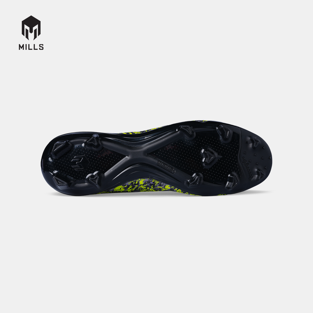 MILLS SEPATU SEPAKBOLA GLADION FG DK.GREY/BLACK/FLASH.YELLOW 9304208