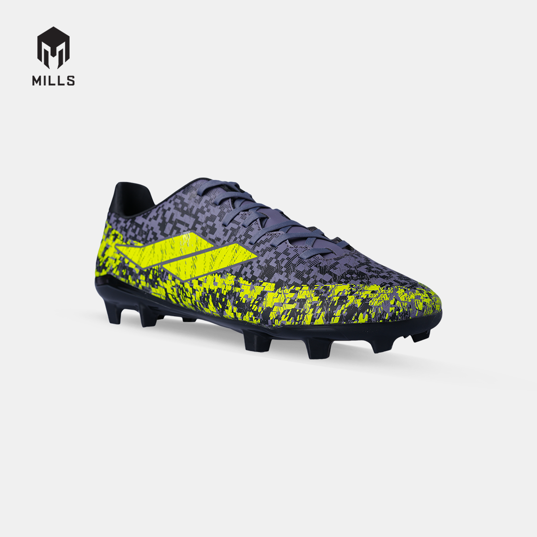 MILLS SEPATU SEPAKBOLA GLADION FG DK.GREY/BLACK/FLASH.YELLOW 9304208