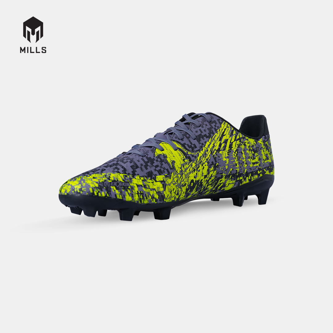 MILLS SEPATU SEPAKBOLA GLADION FG DK.GREY/BLACK/FLASH.YELLOW 9304208