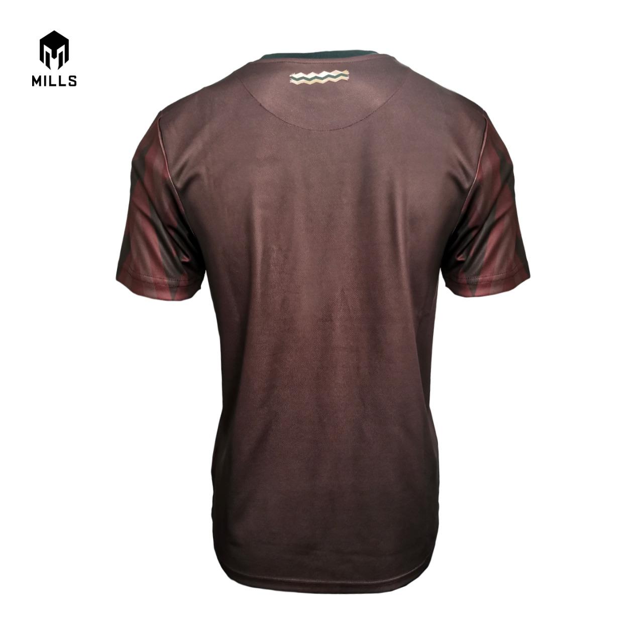 MILLS Baju Olahraga SULUT UNITED FC Away Jersey RV Brown 1055SUFC