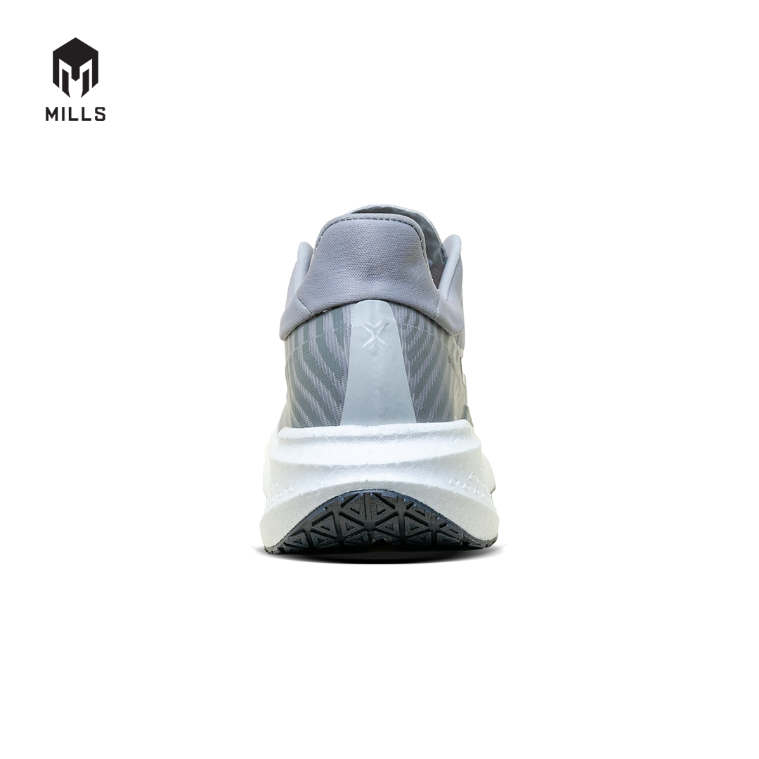 Mills Sepatu Lari Running Shoes Enermax Dynaplate LT Grey / White / Black 9100705