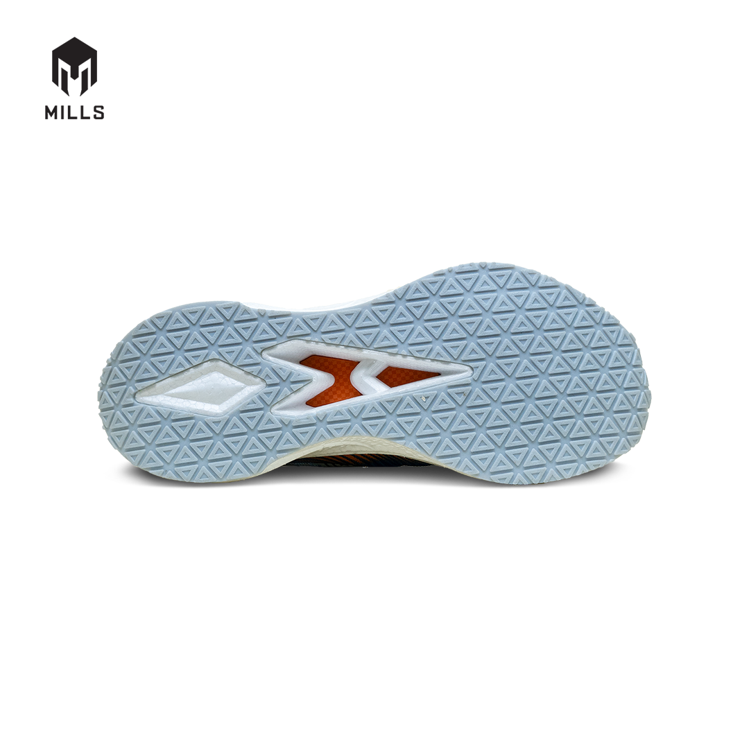 Mills Sepatu Lari Running Shoes Enermax Dynaplate LT Grey / White / Black 9100705