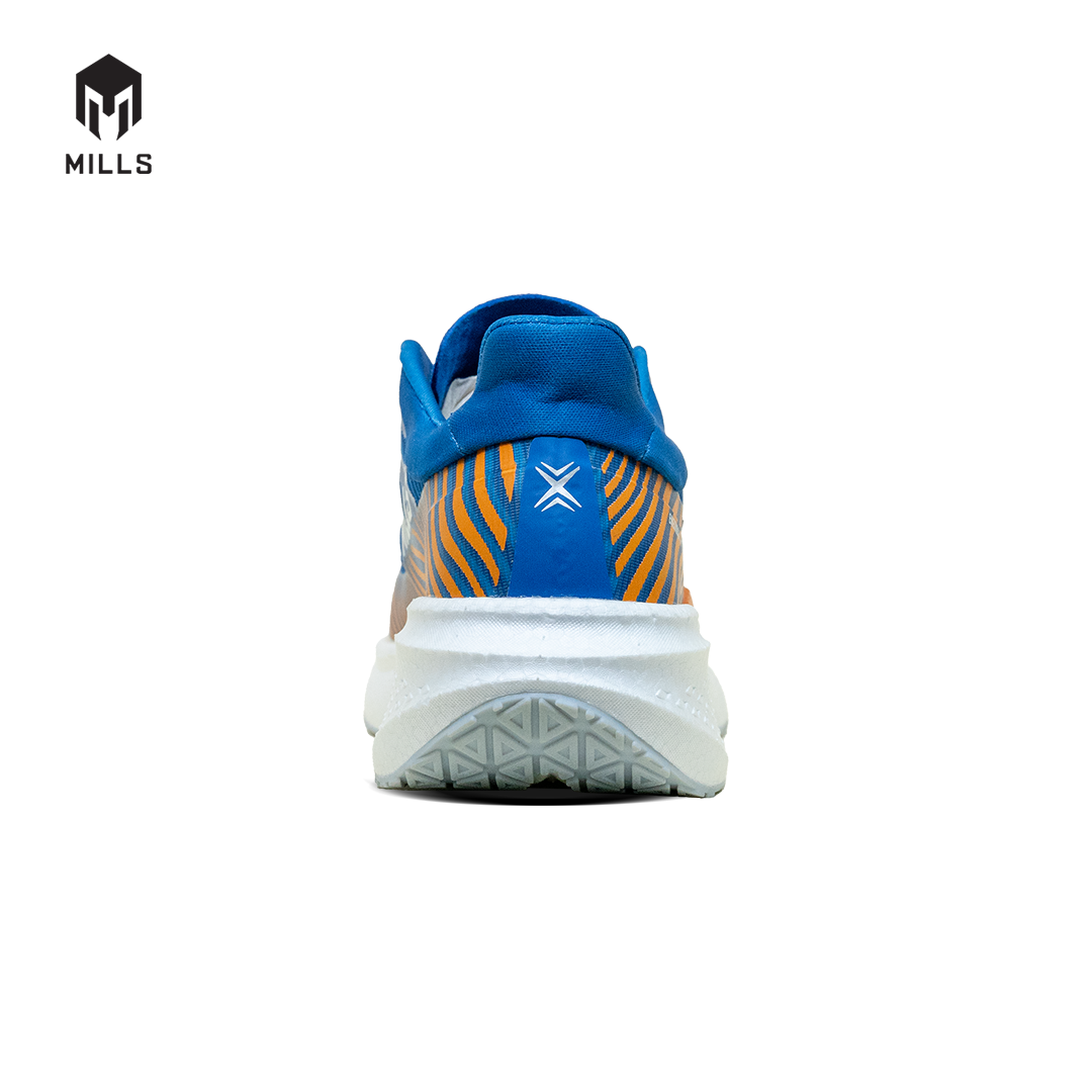 Mills Sepatu Lari Running Shoes Enermax Dynaplate Royal Blue / Orange / White 9100707