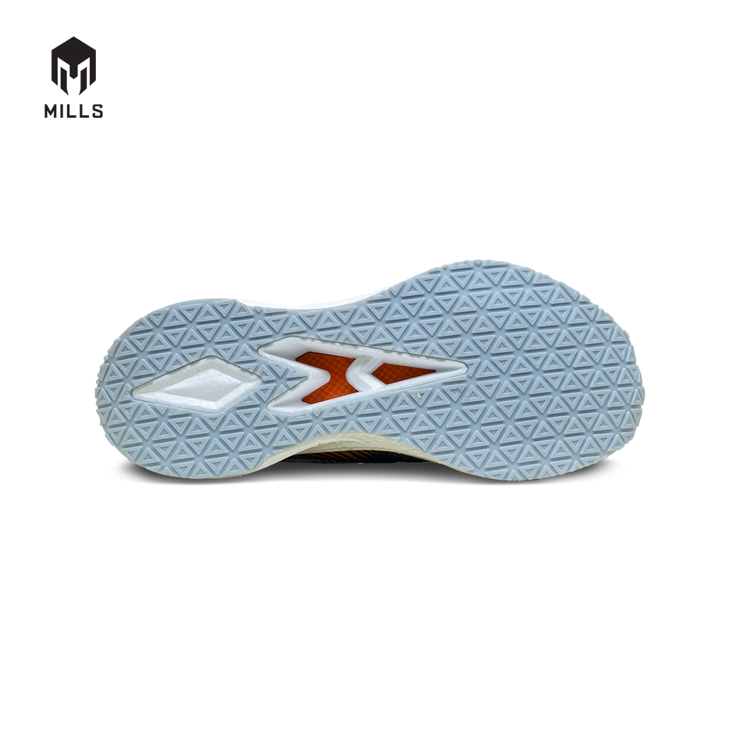 Mills Sepatu Lari Running Shoes Enermax Dynaplate Royal Blue / Orange / White 9100707