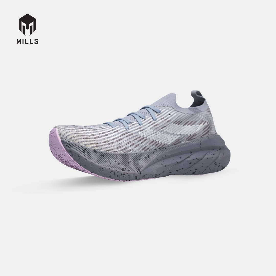 MILLS SEPATU LARI RUNNING SHOES ENERSTRIKE REDUCE GREY/WHITE/LAVENDER 9105405
