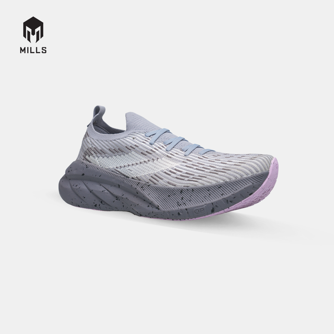 MILLS SEPATU LARI RUNNING SHOES ENERSTRIKE REDUCE GREY/WHITE/LAVENDER 9105405