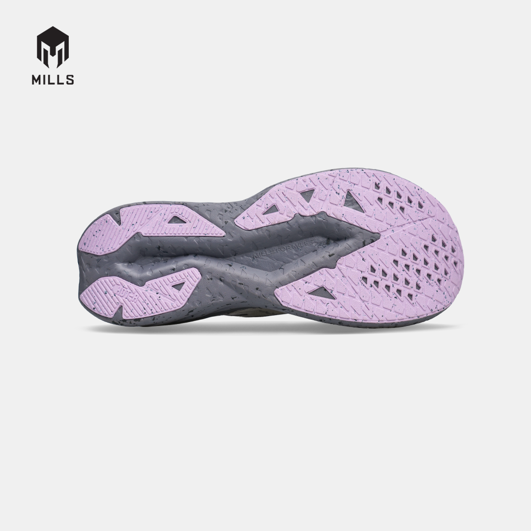 MILLS SEPATU LARI RUNNING SHOES ENERSTRIKE REDUCE GREY/WHITE/LAVENDER 9105405