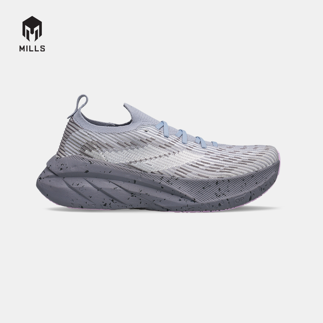 MILLS SEPATU LARI RUNNING SHOES ENERSTRIKE REDUCE GREY/WHITE/LAVENDER 9105405