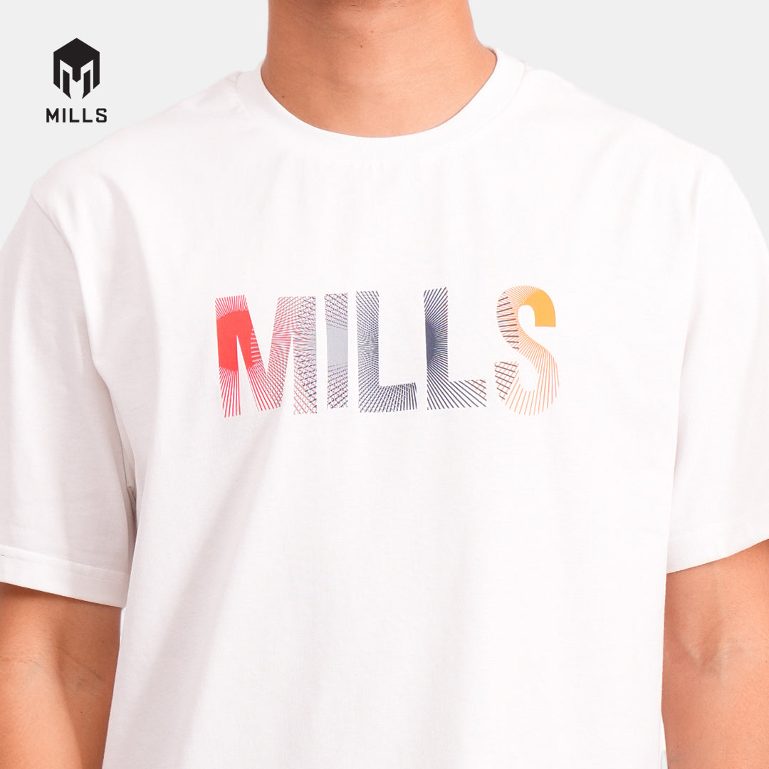 MILLS Kaos Oblong Katun Cotton Fireworks T-shirt 00300059