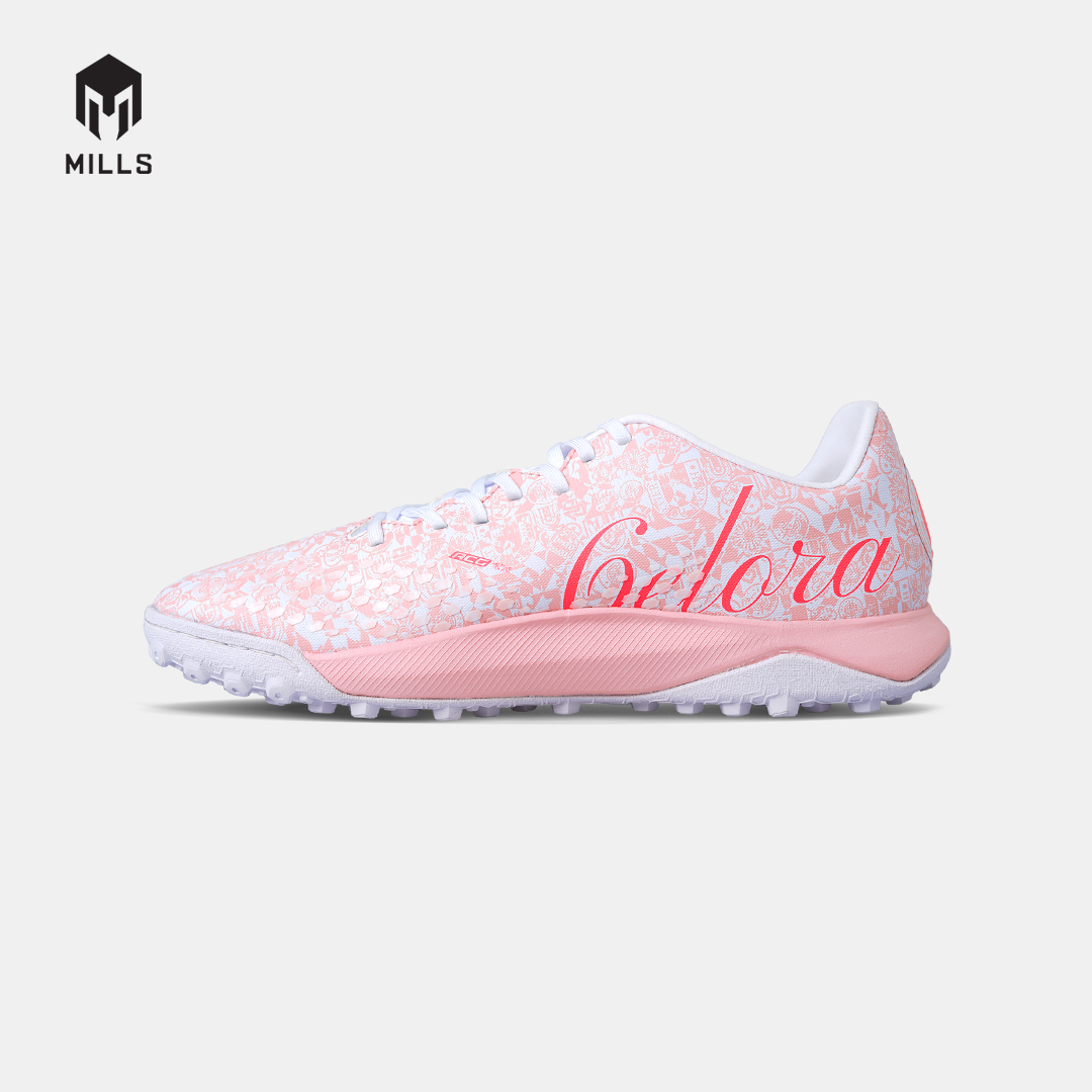 MILLS SEPATU MINI SOCCER TRITON DEISLER 1.9 SW MATCH TF HOT.PINK/COTTON.PINK/WHITE 9505508