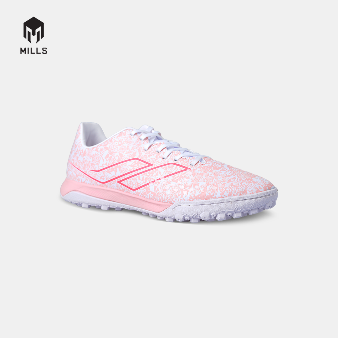 MILLS SEPATU MINI SOCCER TRITON DEISLER 1.9 SW MATCH TF HOT.PINK/COTTON.PINK/WHITE 9505508