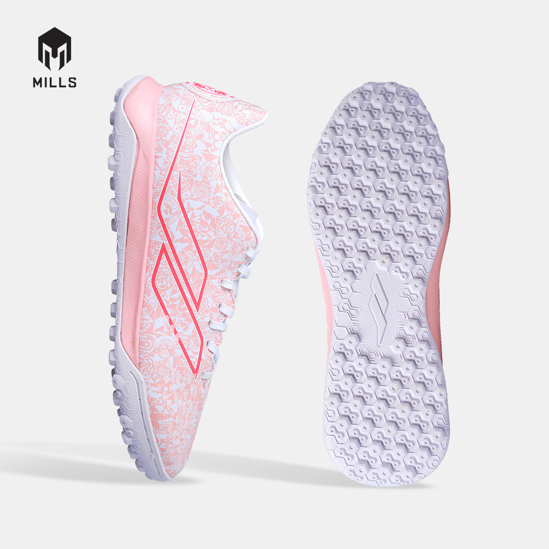 MILLS SEPATU MINI SOCCER TRITON DEISLER 1.9 SW MATCH TF HOT.PINK/COTTON.PINK/WHITE 9505508