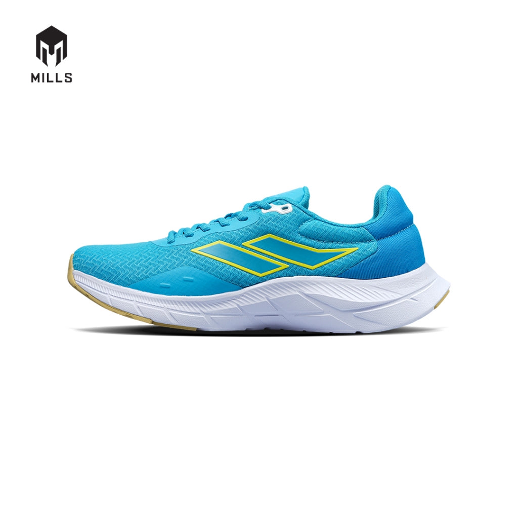 MILLS Sepatu Lari Running Shoes Treximo Vision Blue/Turquoise/Green 9103402