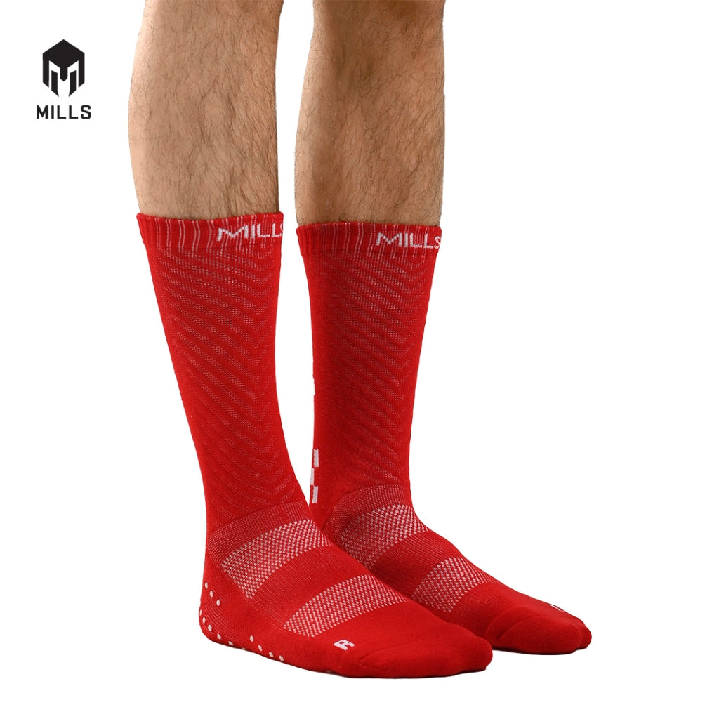 MILLS Kaos Kaki Olahraga Sport Quarter Anti Slip Socks 2.0 A1 2014