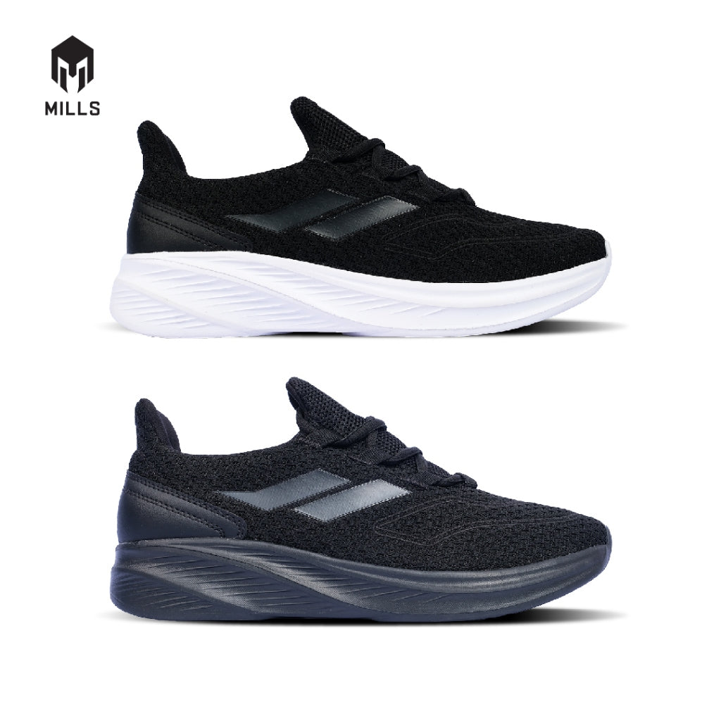 MILLS Sepatu Dexter Black / White 9701801