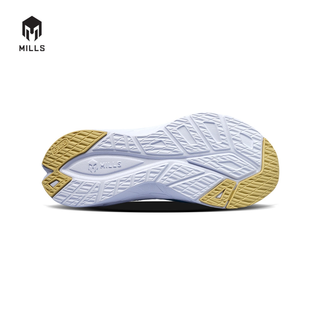 MILLS Sepatu Lari Running Shoes Treximo Vision Blue/Turquoise/Green 9103402