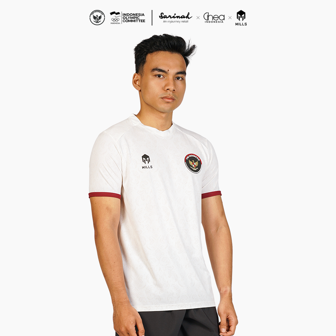 MILLS ASIAN GAMES AWAY INDOOR JERSEY WHITE 00101018