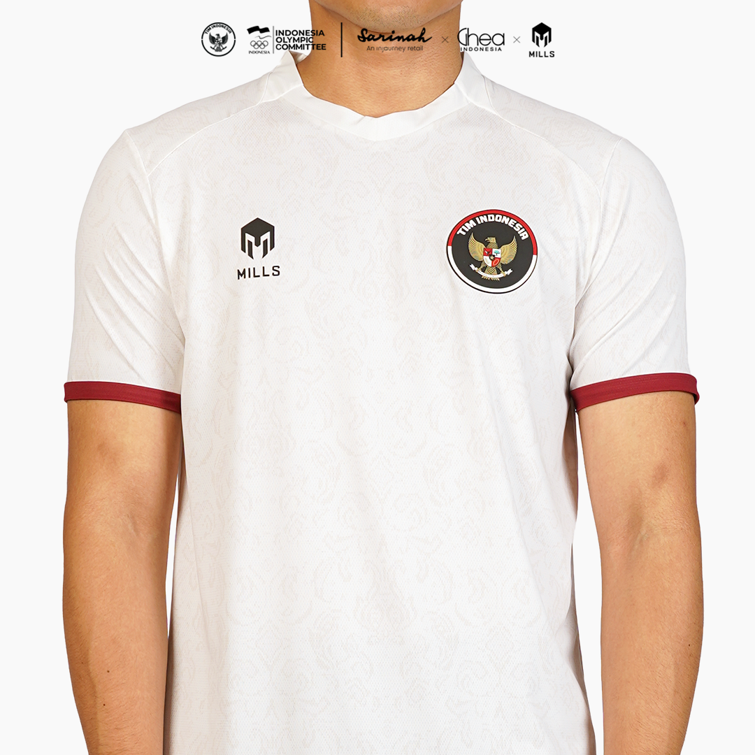 MILLS ASIAN GAMES AWAY INDOOR JERSEY WHITE 00101018