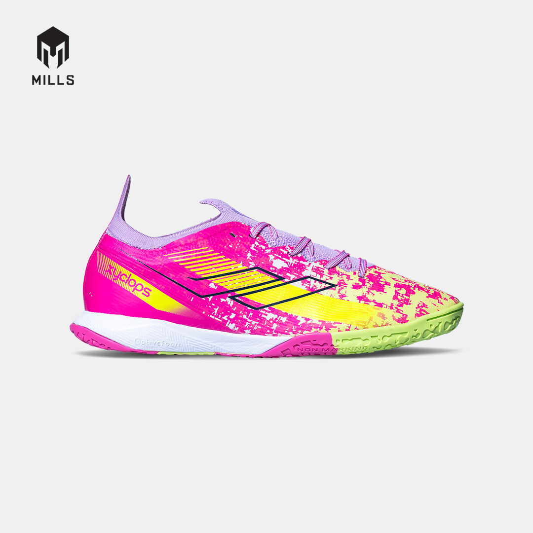 MILLS Sepatu Futsal Xyclops Speedfreak IN Magenta / Lime.Green / Purple 9401219