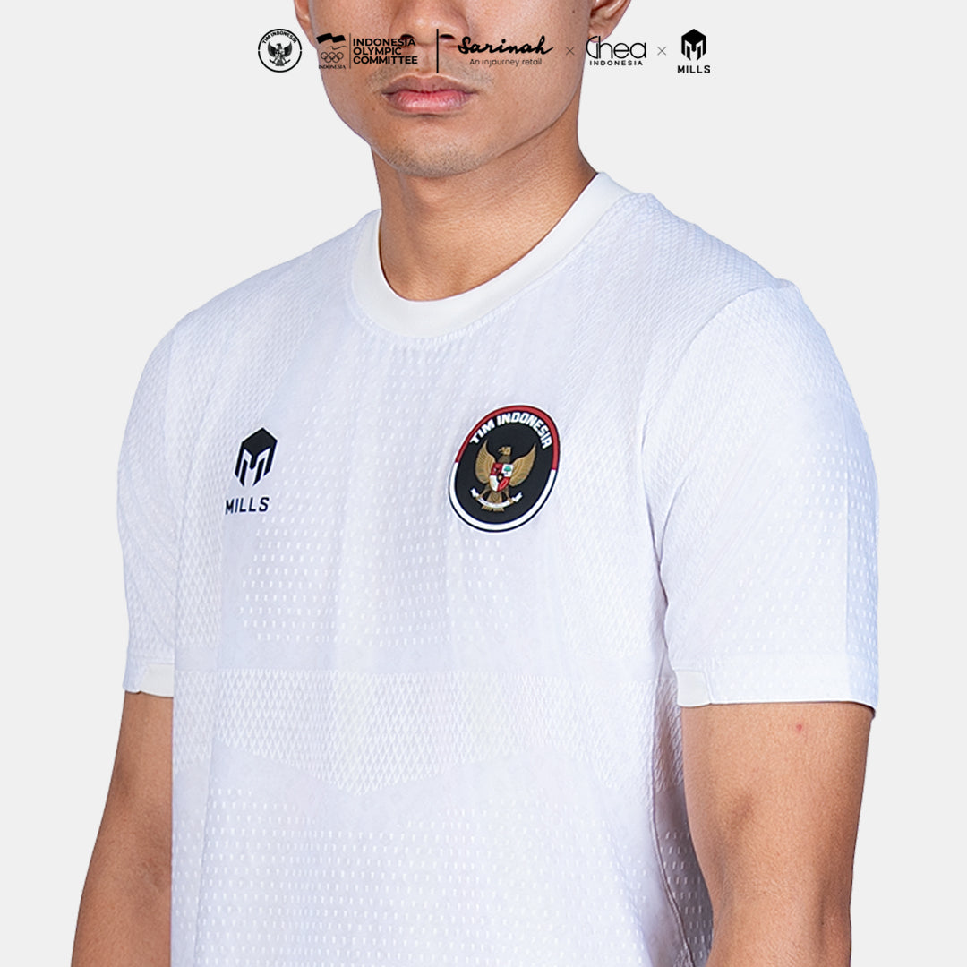 MILLS ASIAN GAMES AWAY OUTDOOR JERSEY WHITE 00101016