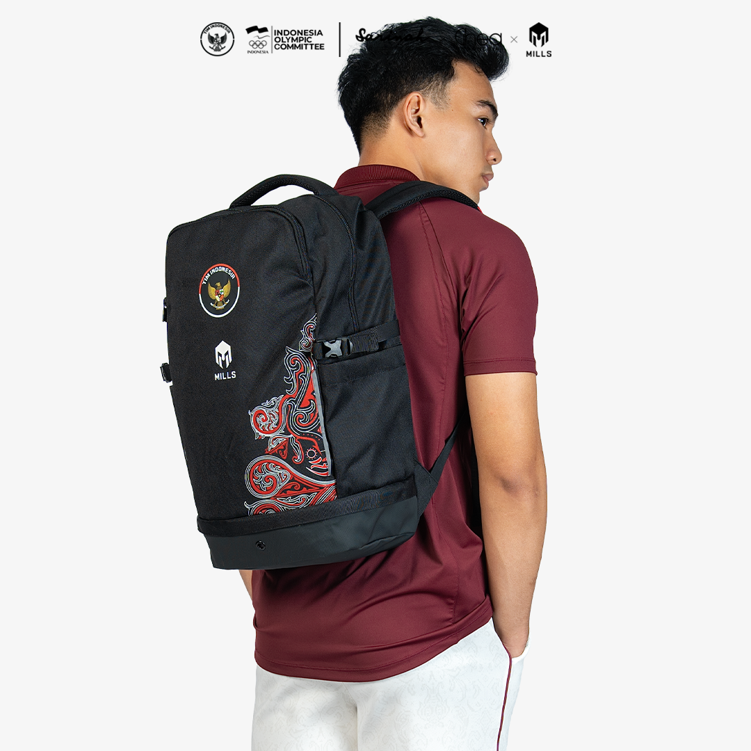 MILLS ASIAN GAMES BACKPACK BLACK 08305097