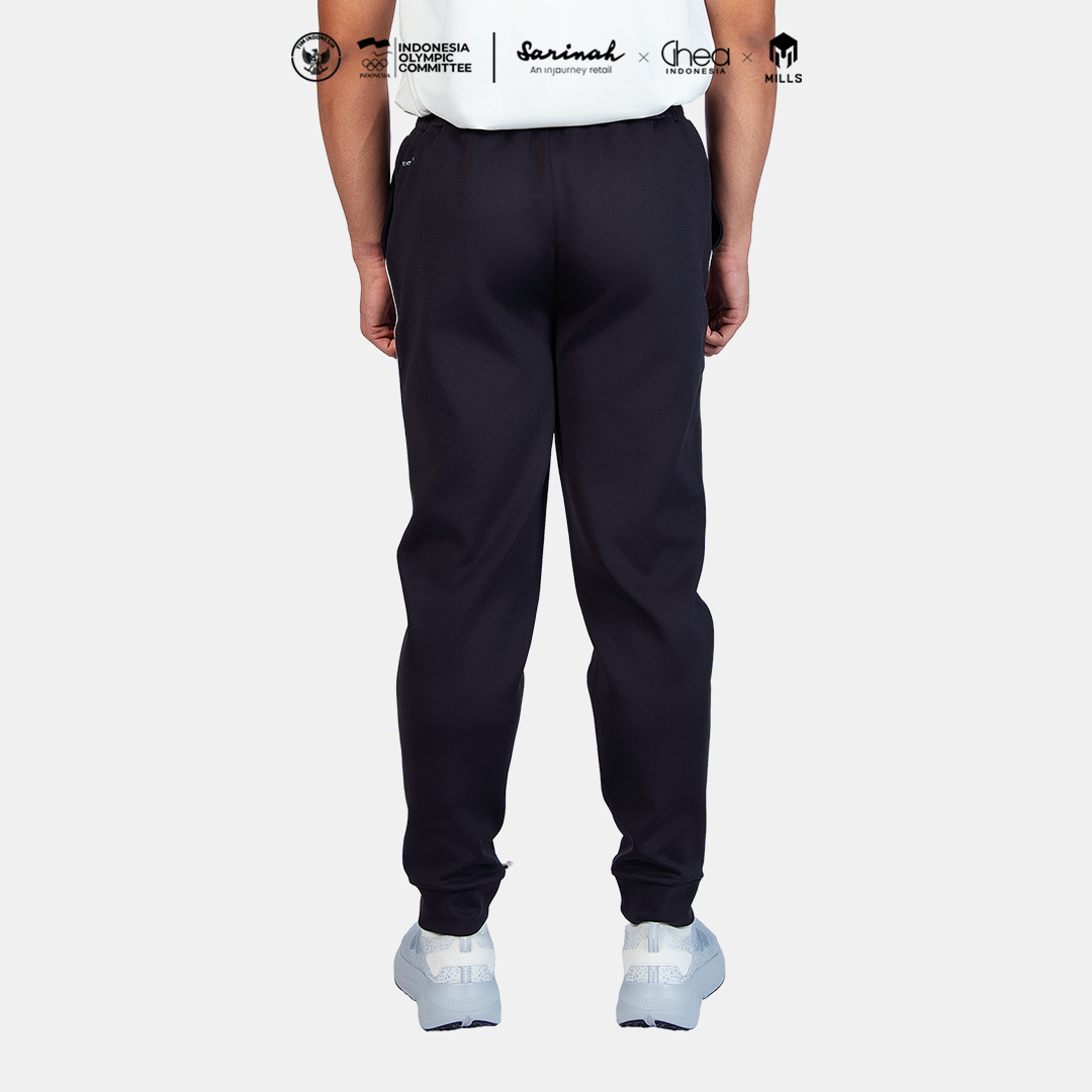 MILLS ASIAN GAMES TRACK PANT BLACK 03000380 10AGM