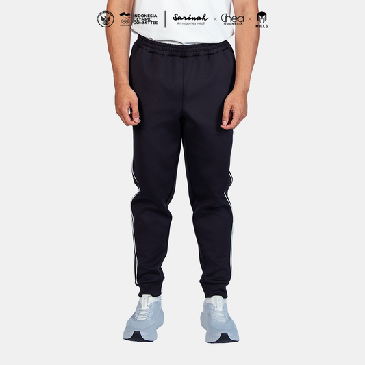 MILLS ASIAN GAMES TRACK PANT BLACK 03000380 10AGM