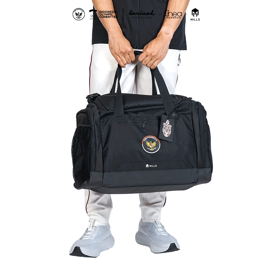 MILLS ASIAN GAMES TRAVEL BAG BLACK 08102052