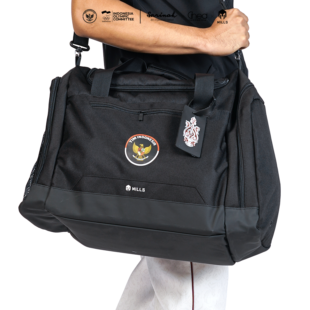 MILLS ASIAN GAMES TRAVEL BAG BLACK 08102052