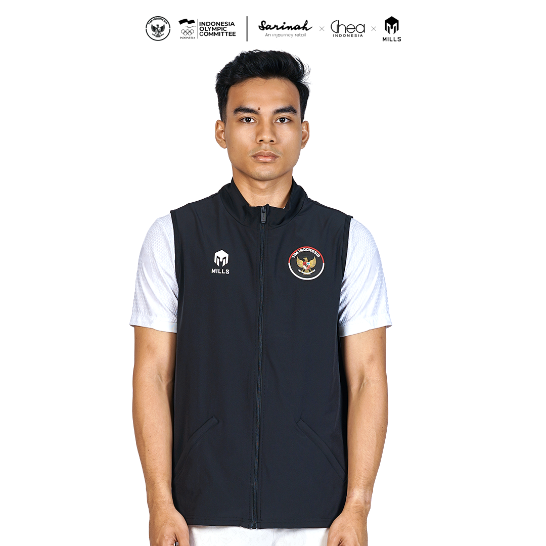 MILLS ASIAN GAMES VEST BLACK 02300078