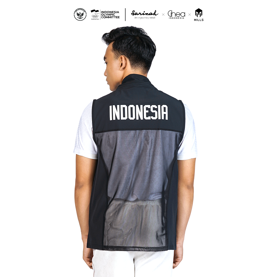 MILLS ASIAN GAMES VEST BLACK 02300078