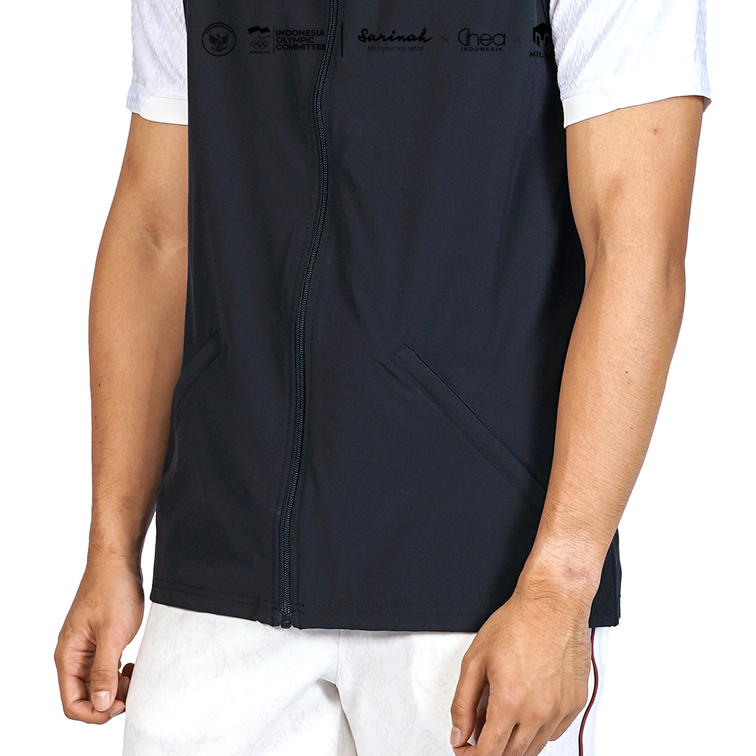 MILLS ASIAN GAMES VEST BLACK 02300078