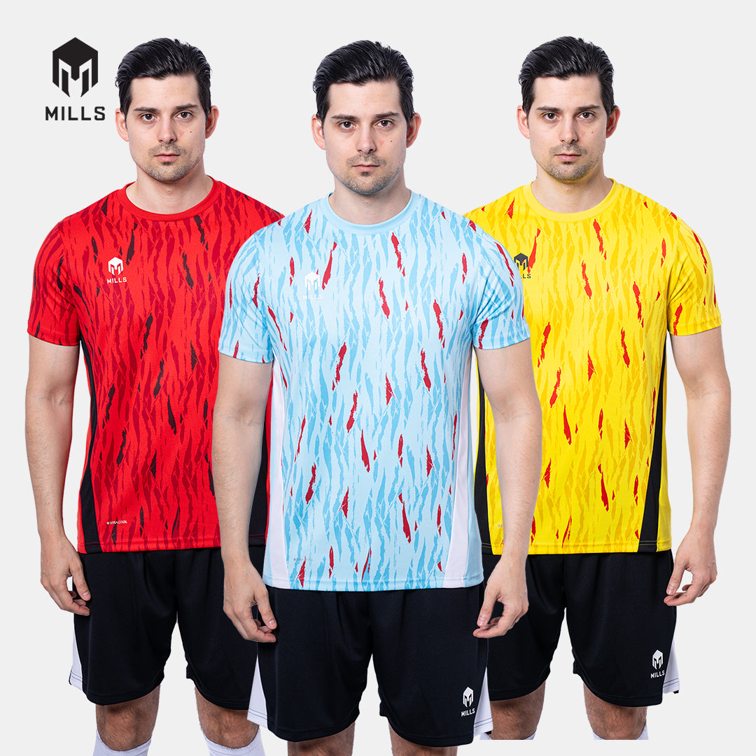 MILLS Baju Olahraga Jersey Sepakbola Football Futsal Soccer Jersey Spyro 00100519