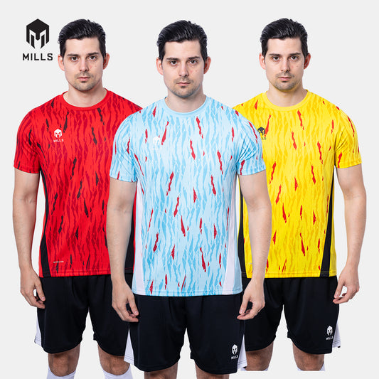 MILLS Baju Olahraga Jersey Sepakbola Football Futsal Soccer Jersey Spyro 00100519