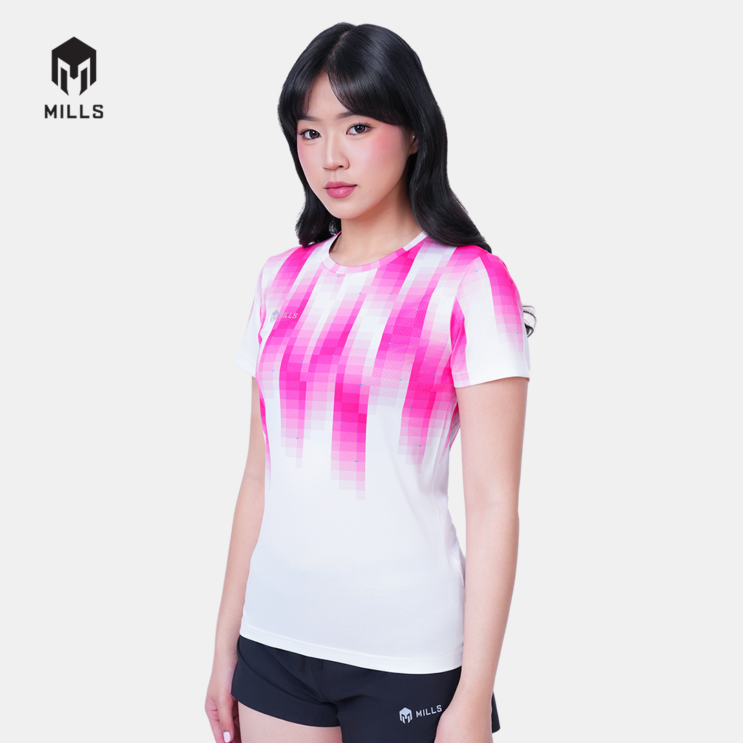 MILLS BAJU OLAHRAGA RUNNING ENERCHARGE 2.0 T-SHIRT WOMEN 00100713
