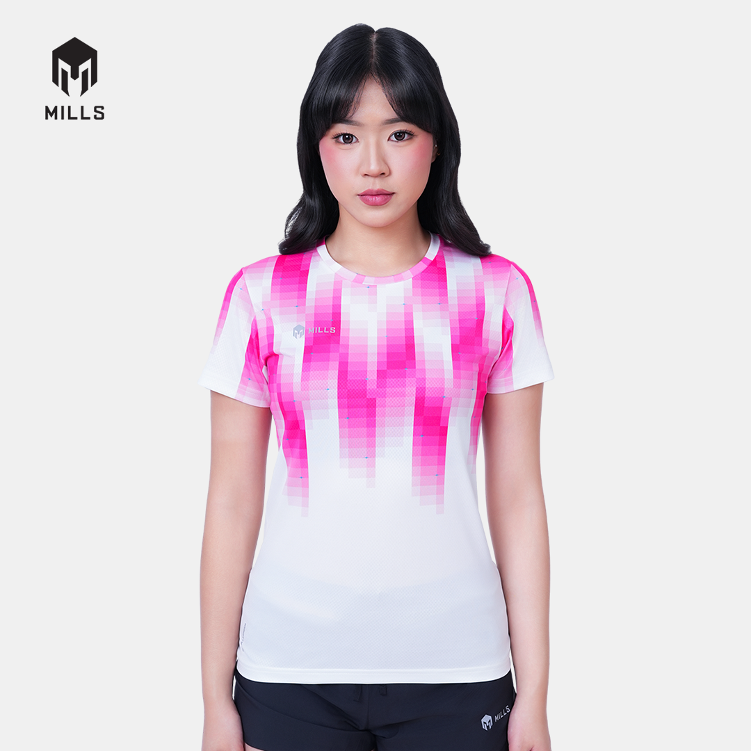 MILLS BAJU OLAHRAGA RUNNING ENERCHARGE 2.0 T-SHIRT WOMEN 00100713