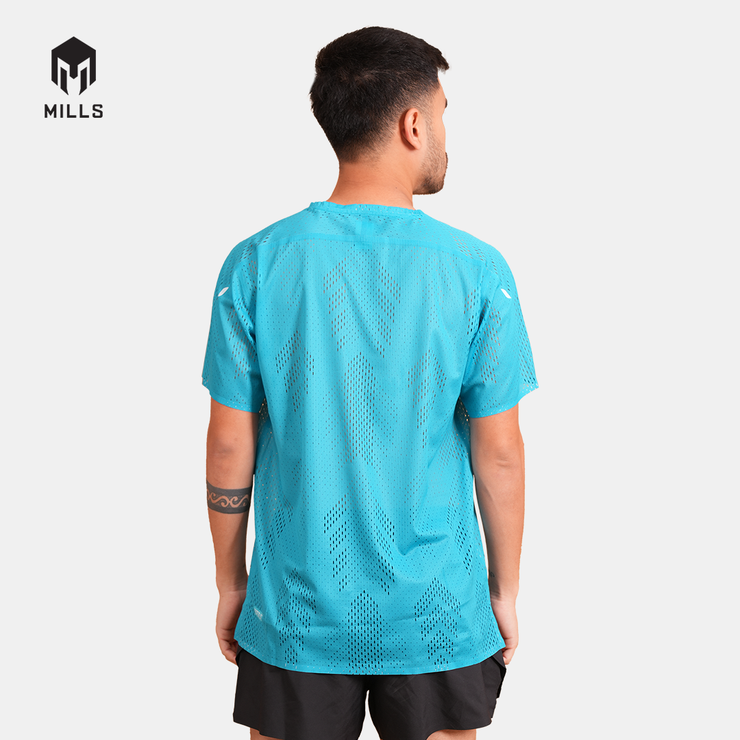 MILLS BAJU OLAHRAGA RUNNING HYPERCHARGE T-SHIRT MEN 00100718