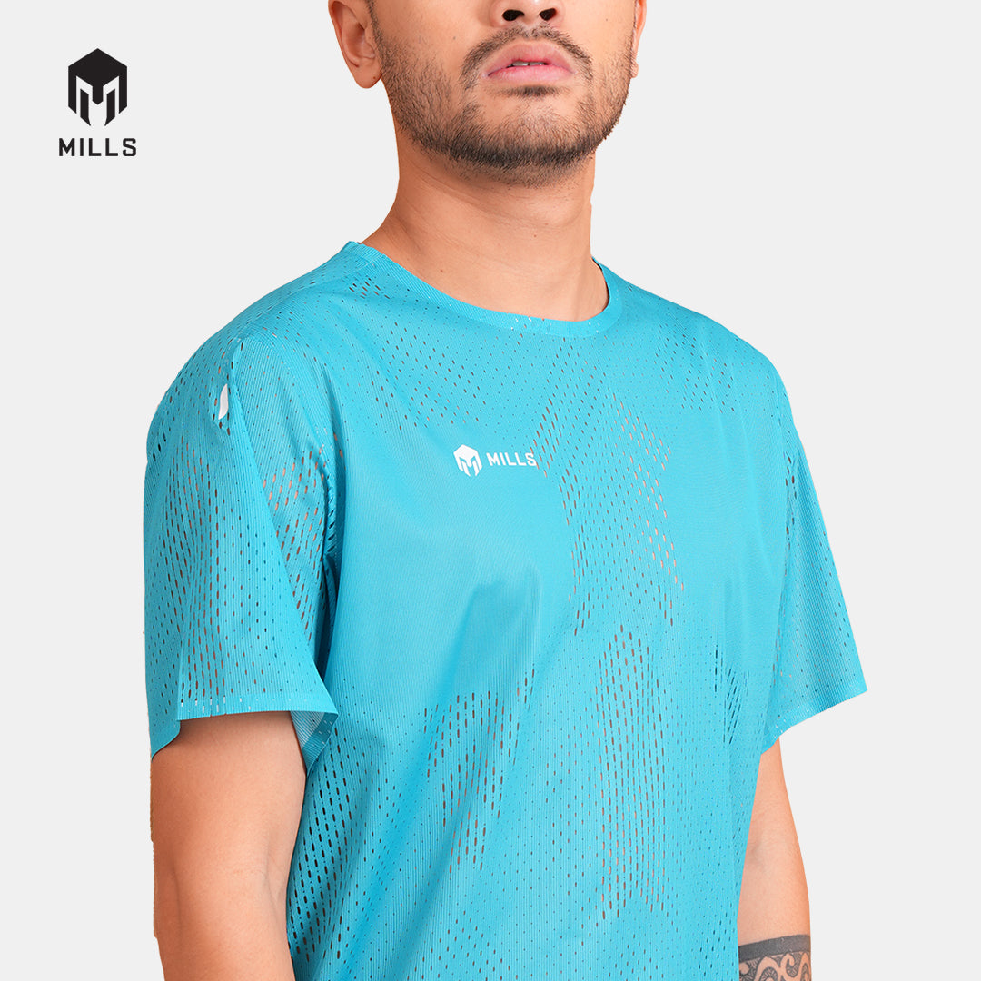 MILLS BAJU OLAHRAGA RUNNING HYPERCHARGE T-SHIRT MEN 00100718