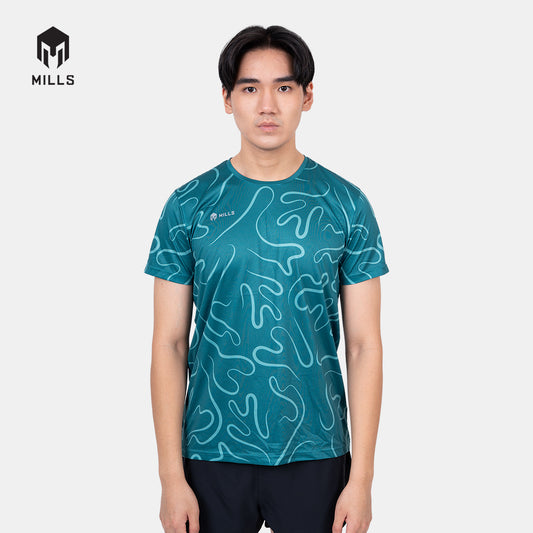 MILLS BAJU OLAHRAGA RUNNING RIVORA RUNNING T-SHIRT MEN 00100100
