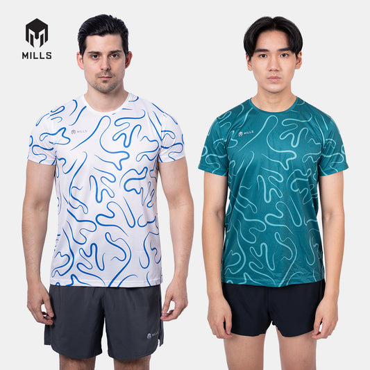 MILLS BAJU OLAHRAGA RUNNING RIVORA RUNNING T-SHIRT MEN 00100100