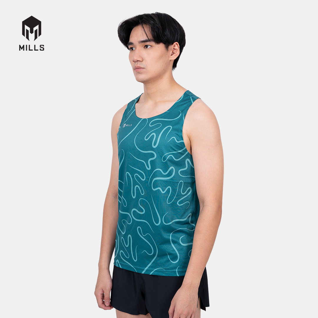 MILLS BAJU OLAHRAGA RUNNING RIVORA RUNNING TANK TOP MEN 01100021