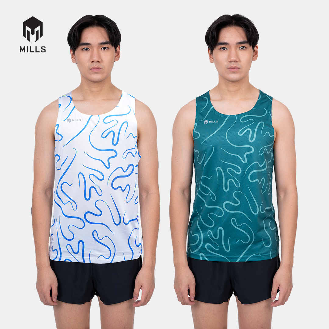 MILLS BAJU OLAHRAGA RUNNING RIVORA RUNNING TANK TOP MEN 01100021
