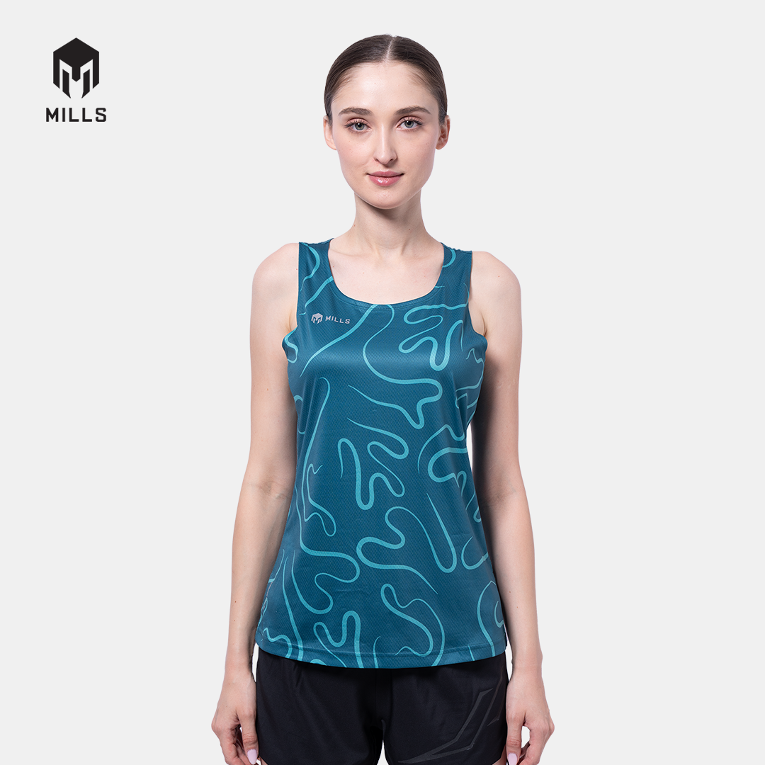 MILLS BAJU OLAHRAGA RUNNING RIVORA RUNNING TANK TOP WOMEN 01100027