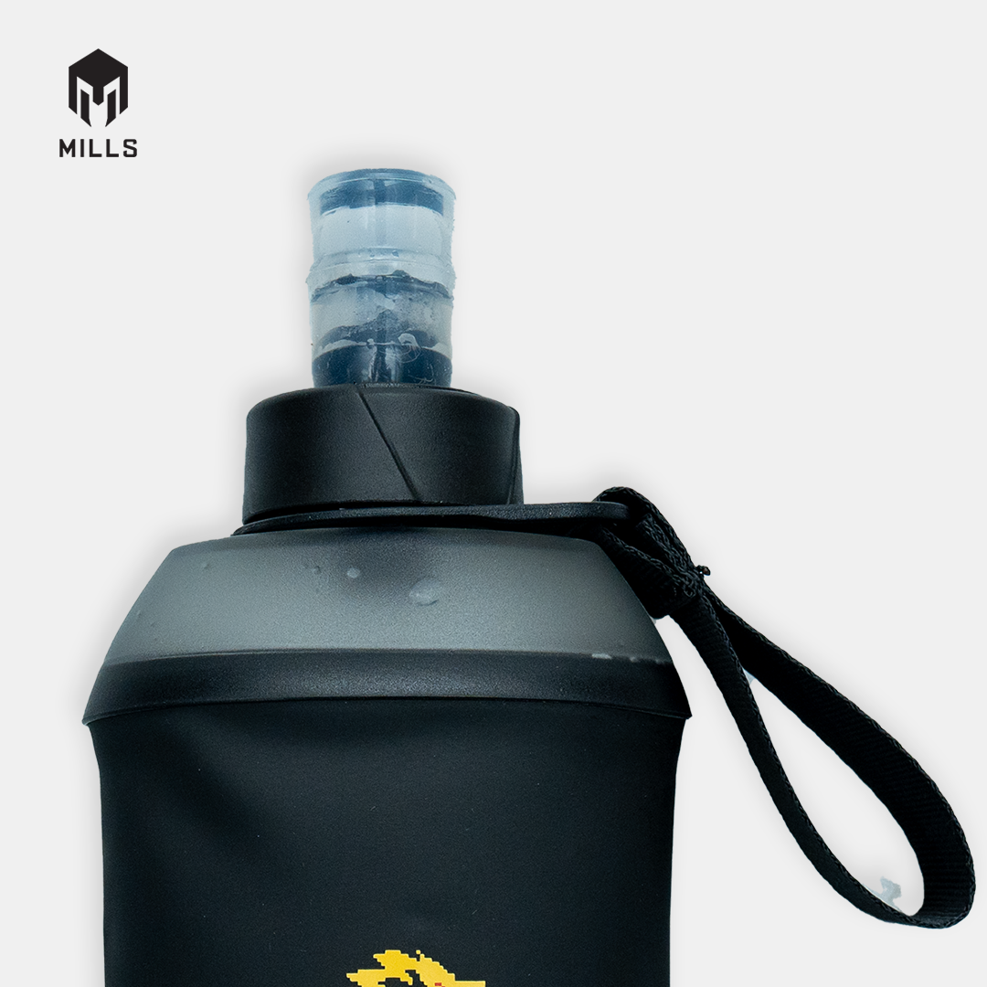 MILLS BOTOL MINUM RUNNING ONIC NOSTALNIC SOFT FLASK BLACK 10102505 10ONC
