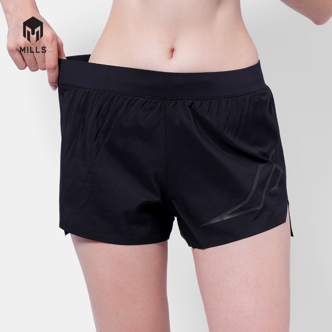 MILLS CELANA RUNNING AX PRO RUNNING SHORT WOMEN BLACK 03100301
