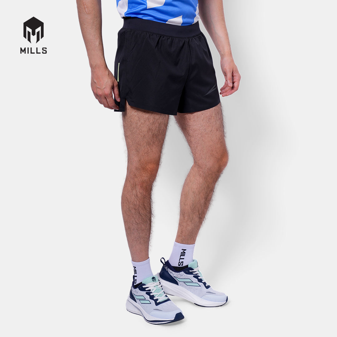 MILLS CELANA RUNNING AX PRO RUNNING SHORT MEN BLACK 03100014