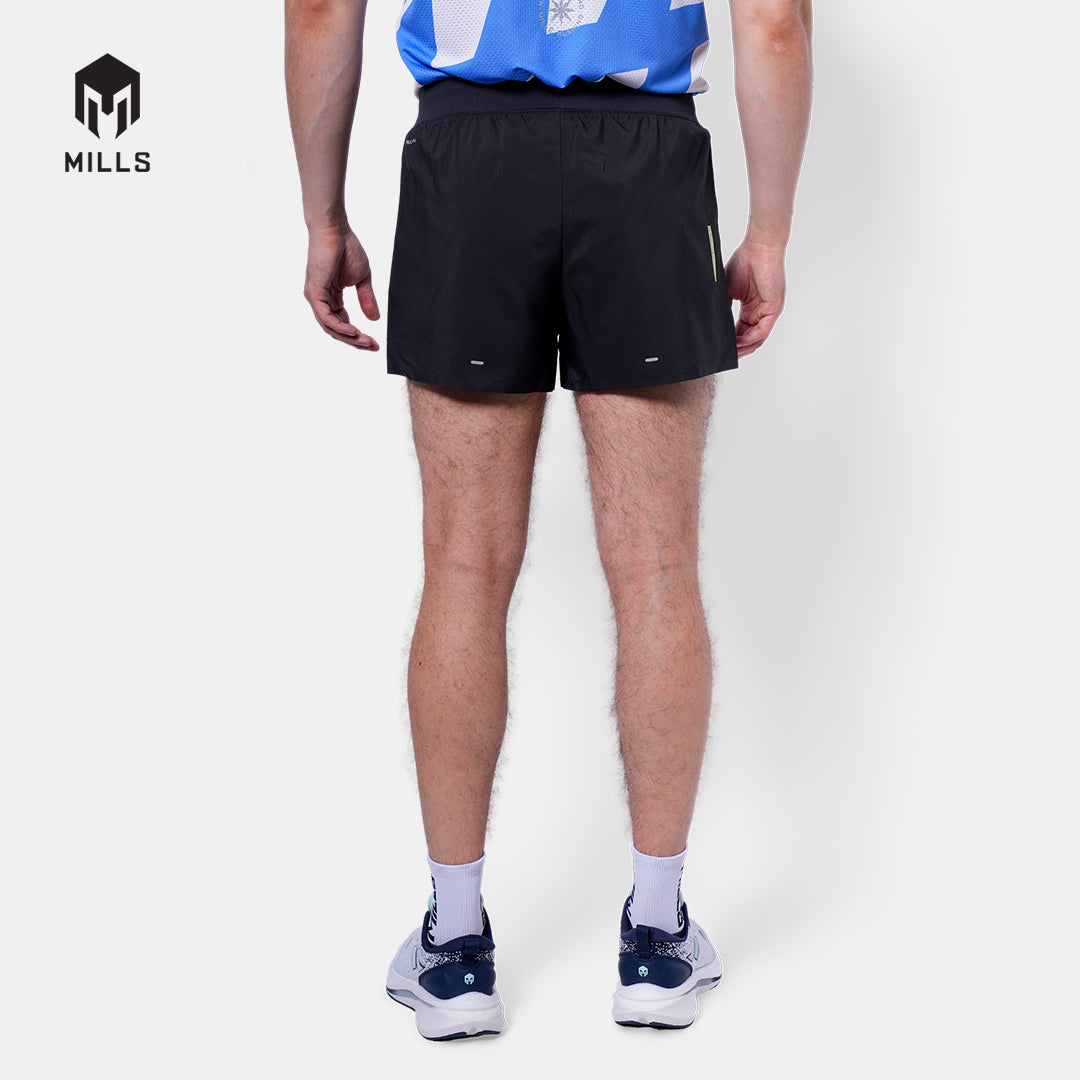 MILLS CELANA RUNNING AX PRO RUNNING SHORT MEN BLACK 03100014